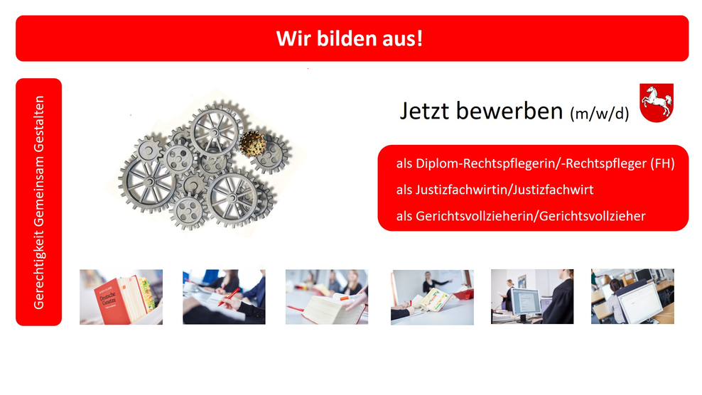 Logo: Ausbildung beim OLG Celle (öffnet Seite: https://oberlandesgericht-celle.niedersachsen.de/startseite/karriere_ausbildung/)