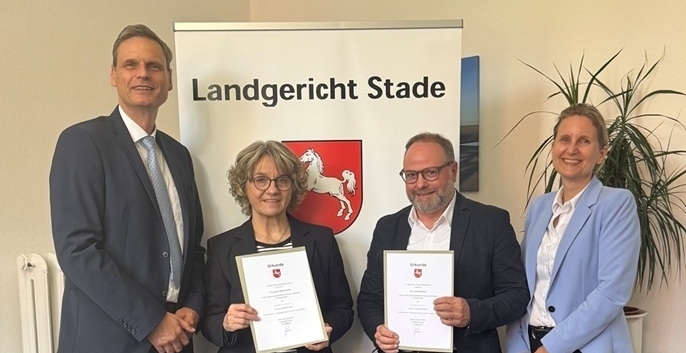 Schmuckgrafik (zur Pressemitteilung: „Ernennung von Handelsrichtern")