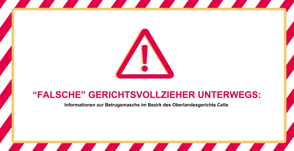 Schmuckgrafik (zum Artikel: „Hinweis: Falsche Gerichtsvollzieher")